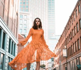 Fit and Flare Midi Dress